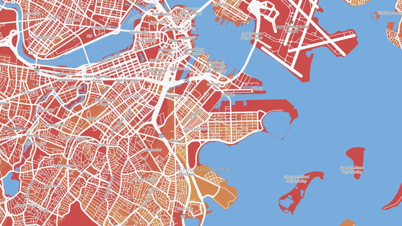 South Boston, Boston, MA Map of Murder Rates