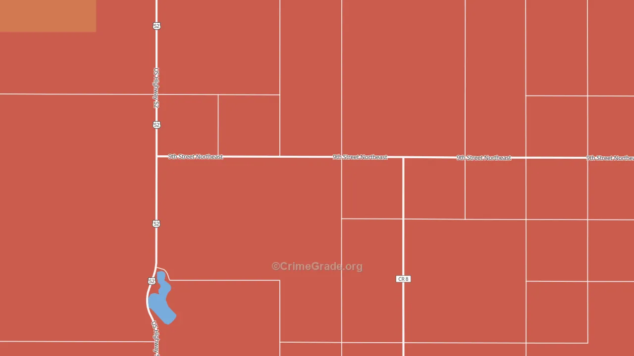 South Cottonwood, ND Map of Murder Rates