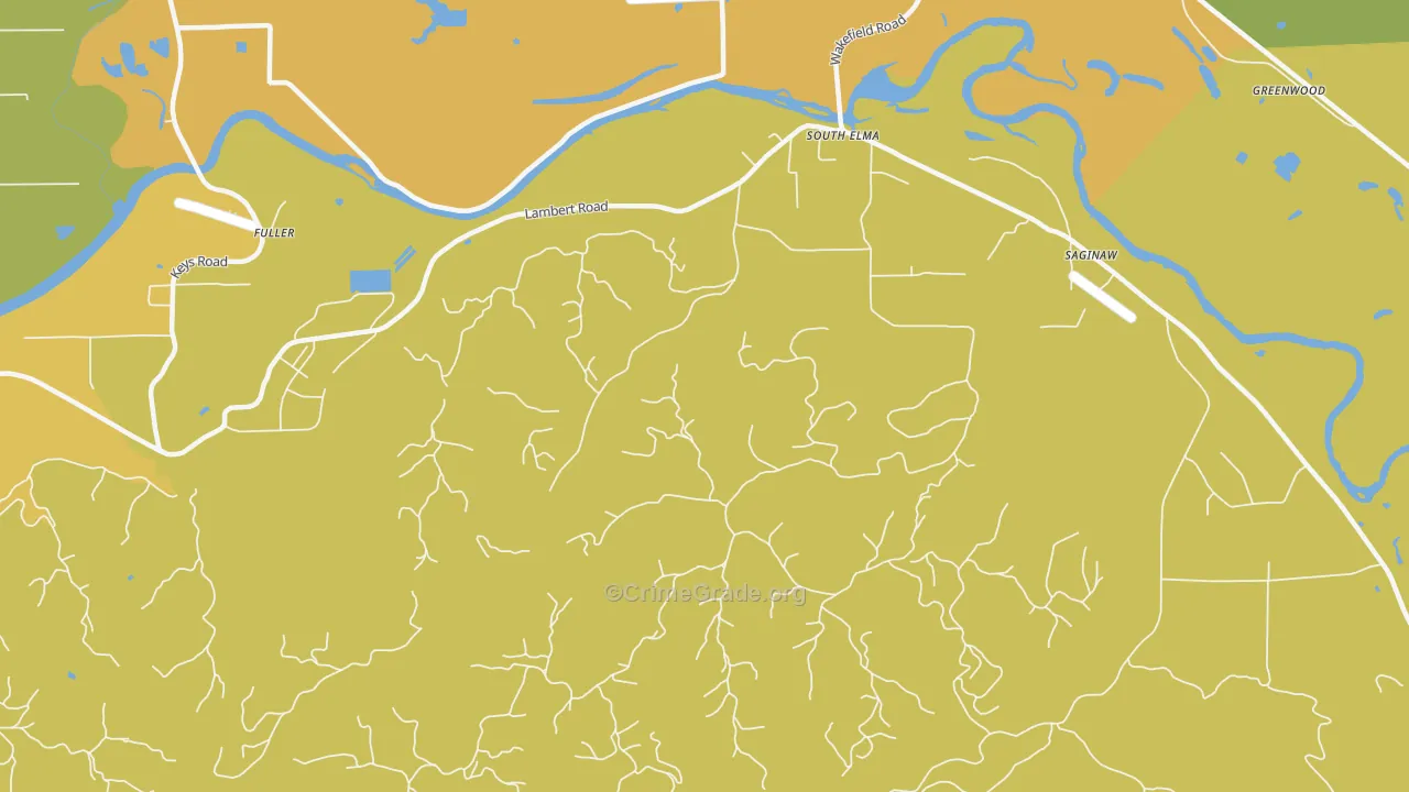 South Elma, WA Map of Murder Rates