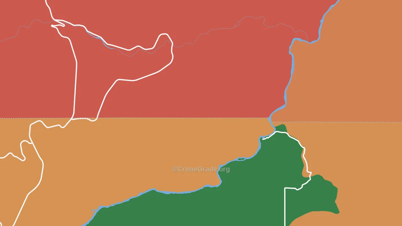 South Junction, OR Map of Murder Rates