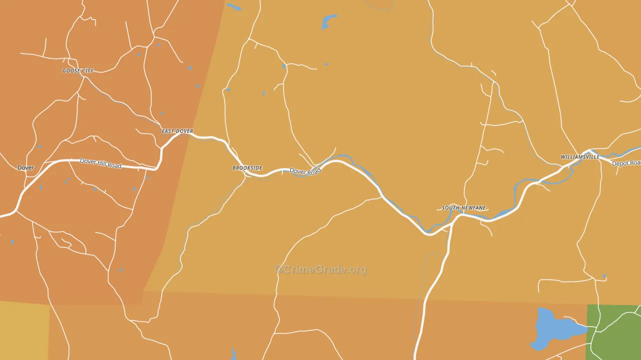 South Newfane, VT Map of Murder Rates