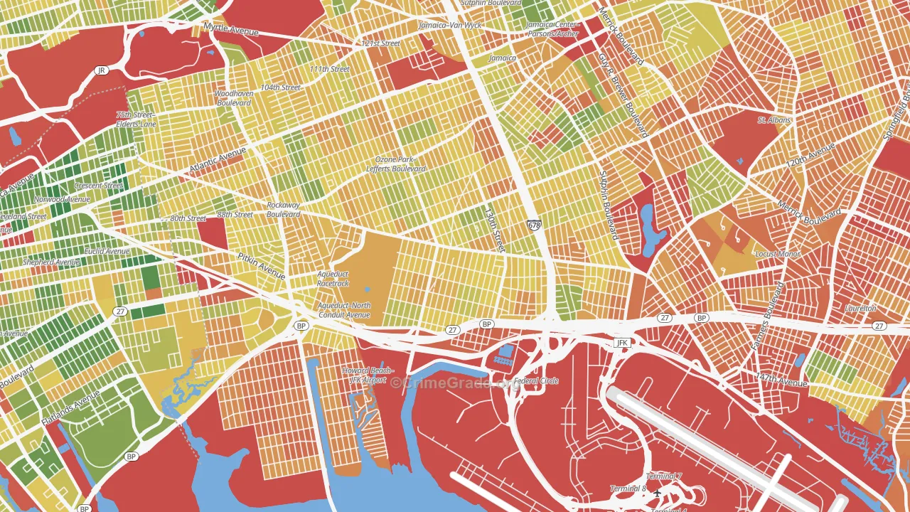 South Ozone Park, Queens, NY Map of Murder Rates