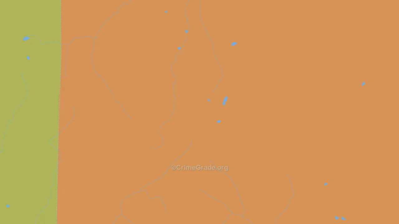 Spar City, CO Map of Murder Rates