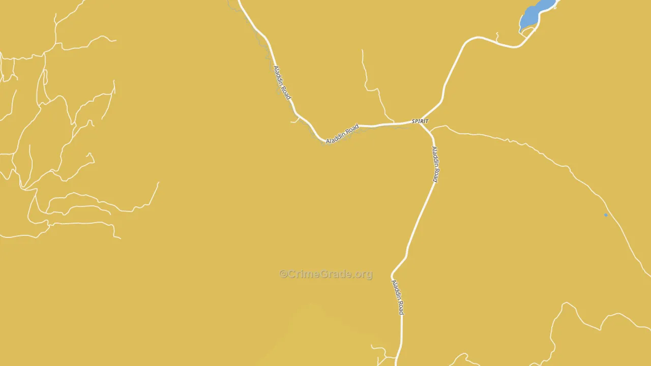 Spirit, WA Map of Murder Rates