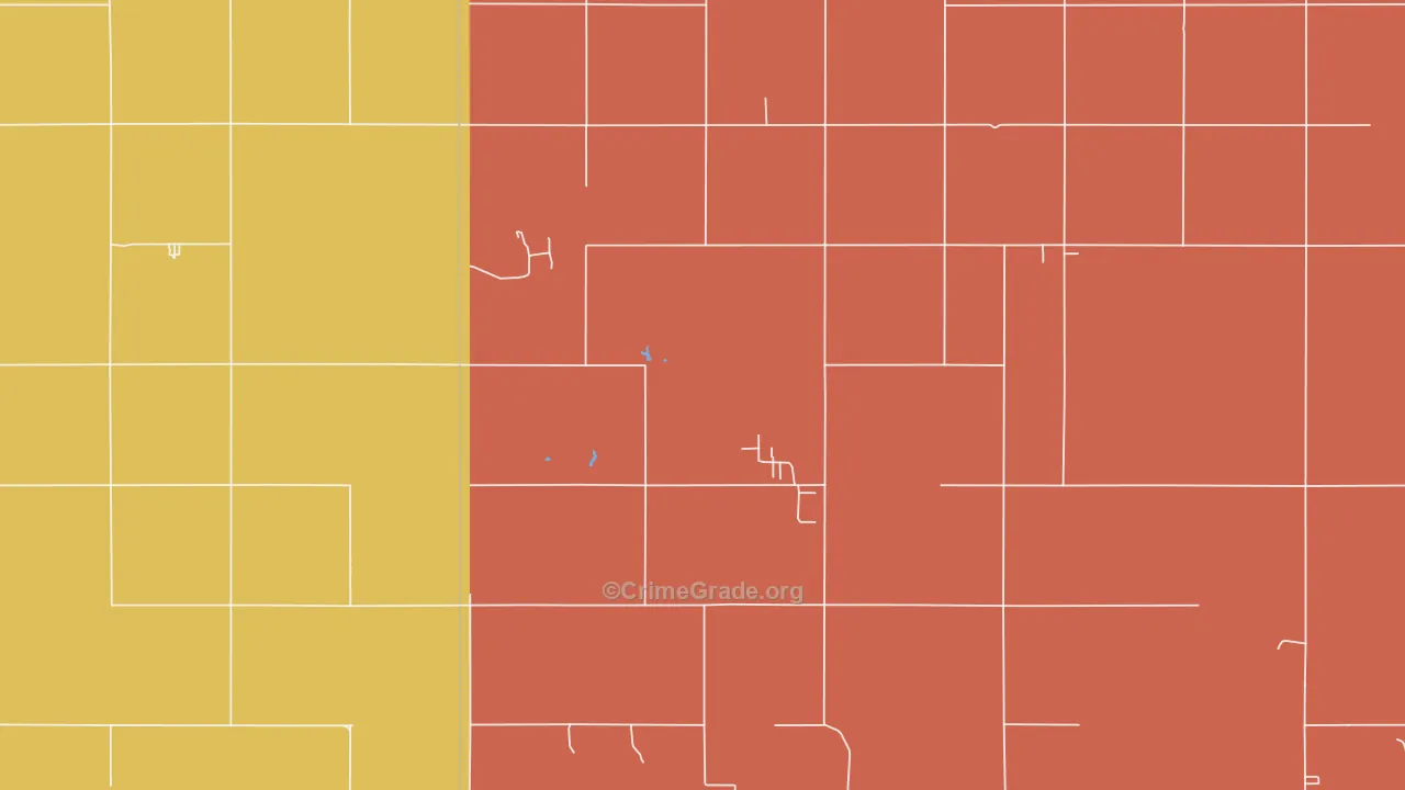 St. Peter, KS Map of Murder Rates