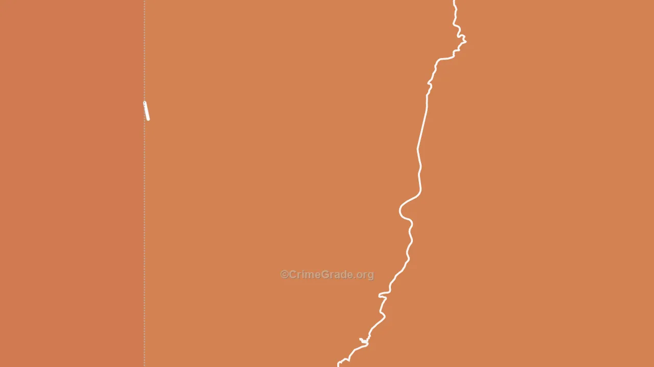 Stargo, AZ Map of Murder Rates