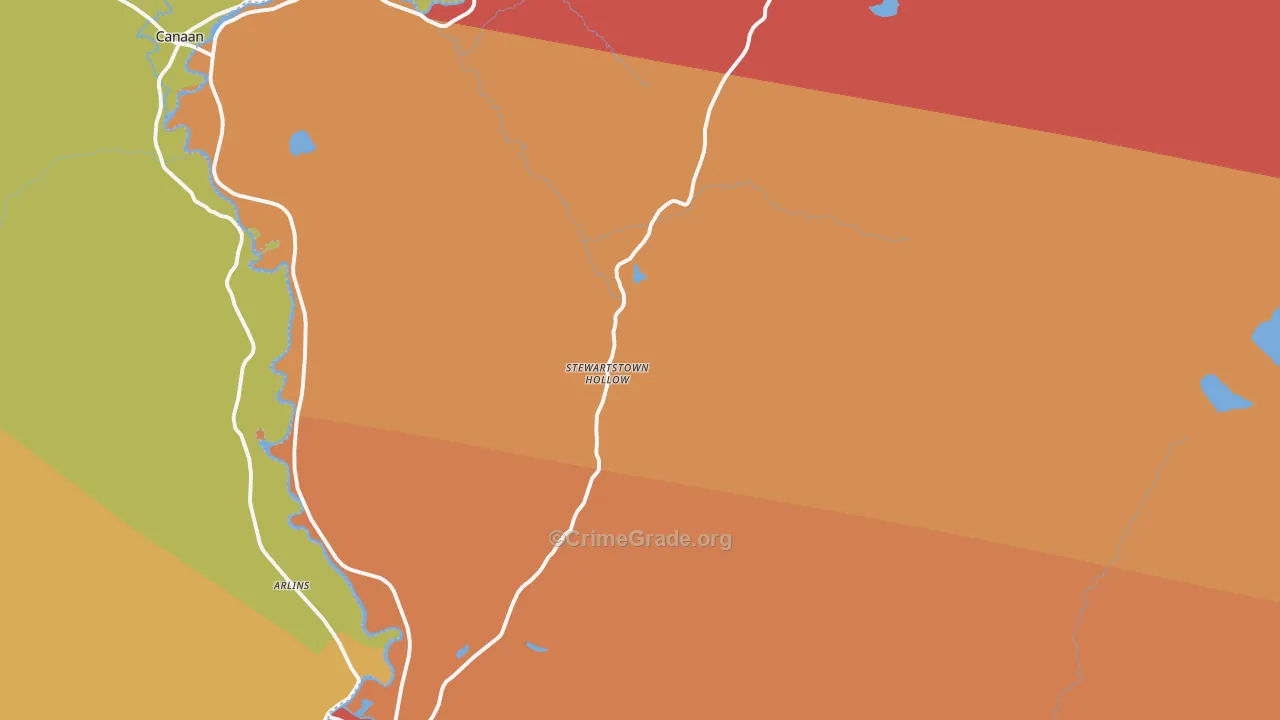 Stewartstown, NH Map of Murder Rates