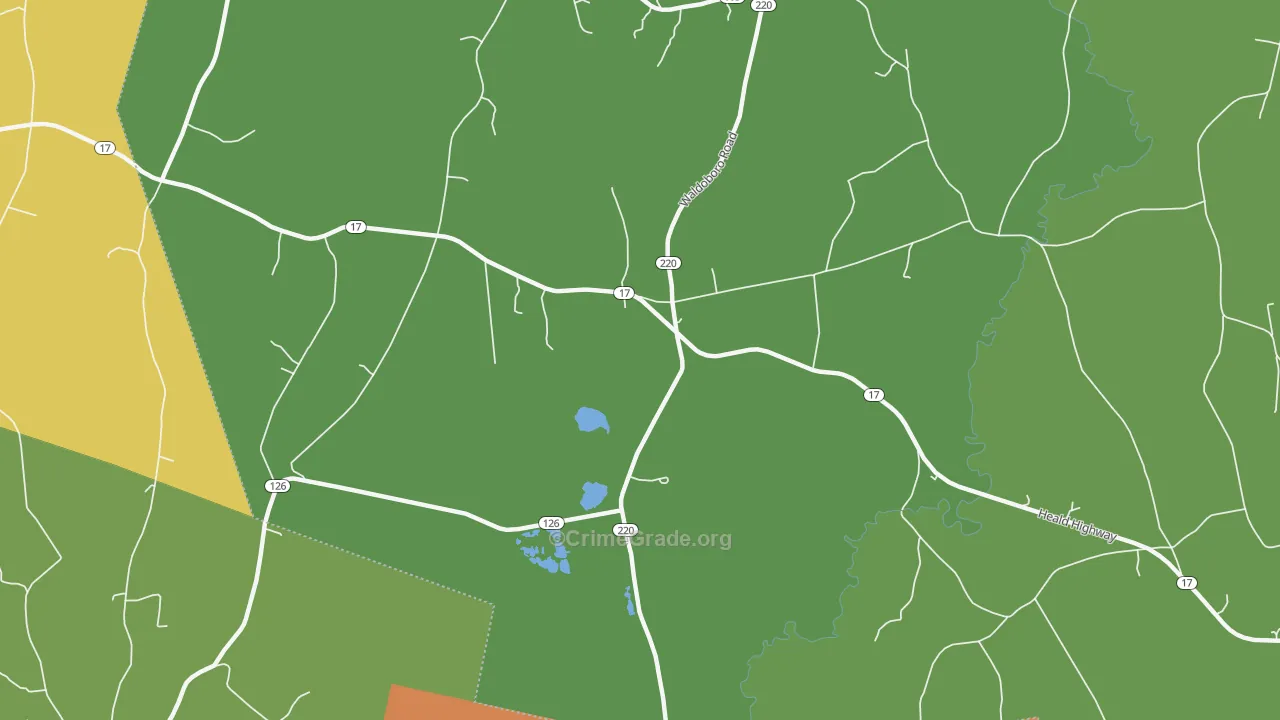 Stickney Corner, ME Map of Murder Rates