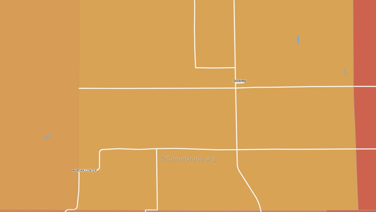 Stickney, SD Map of Murder Rates