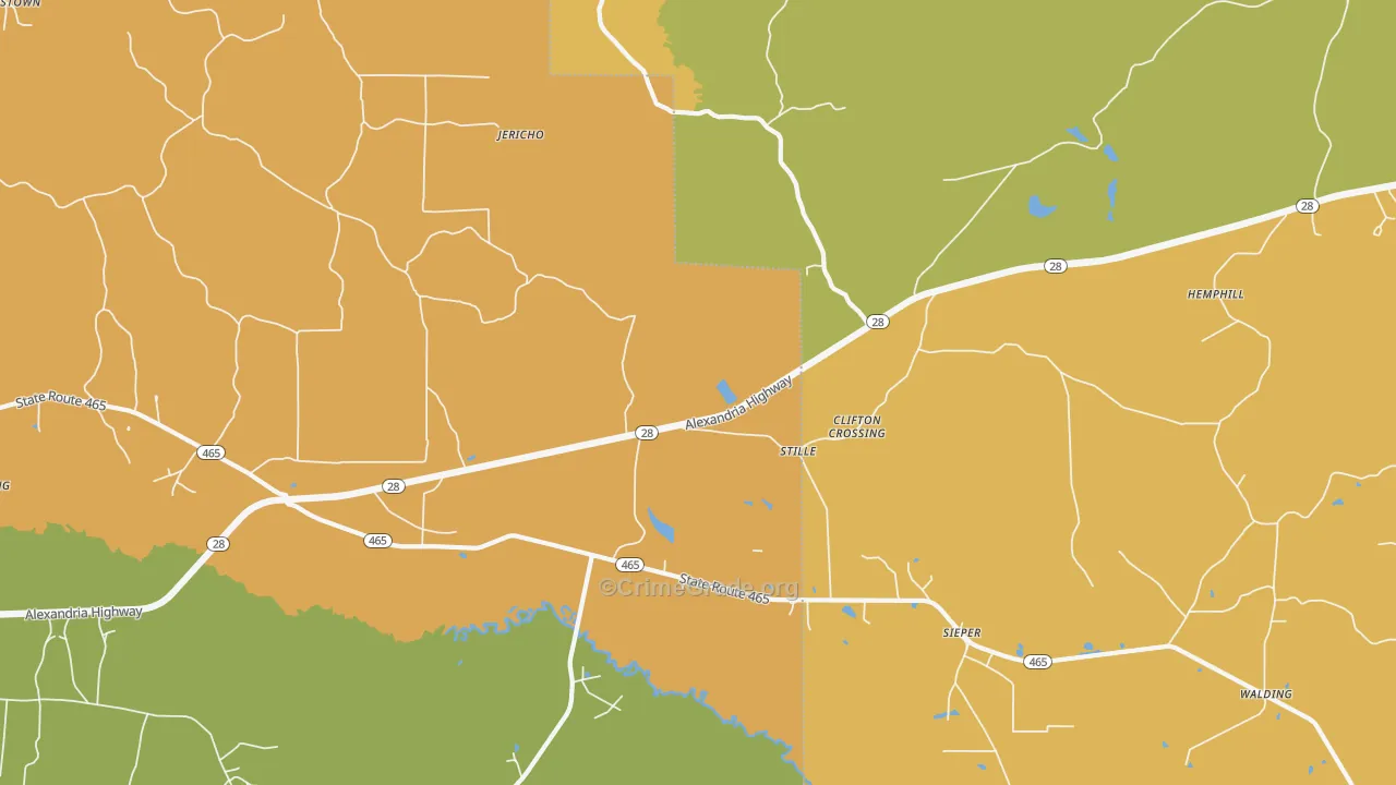 Stille, LA Map of Murder Rates