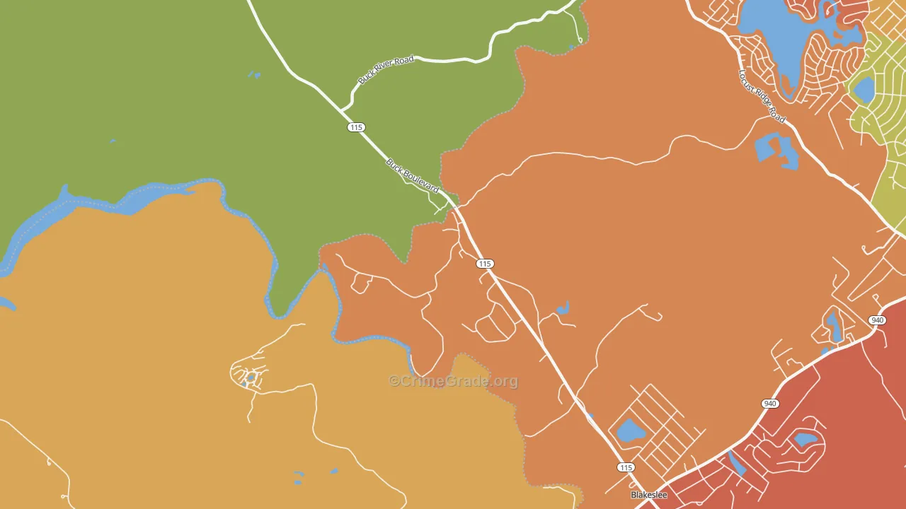 Stoddartsville, PA Map of Murder Rates