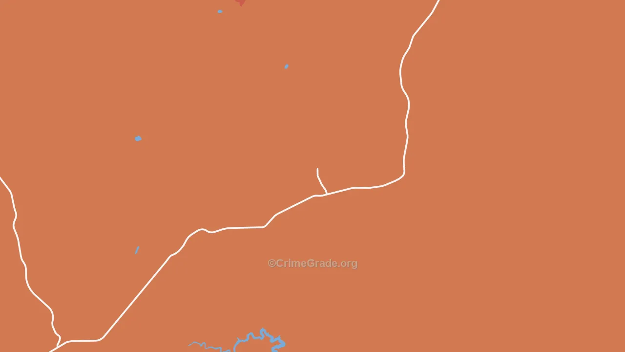 Stoneman Lake, AZ Map of Murder Rates
