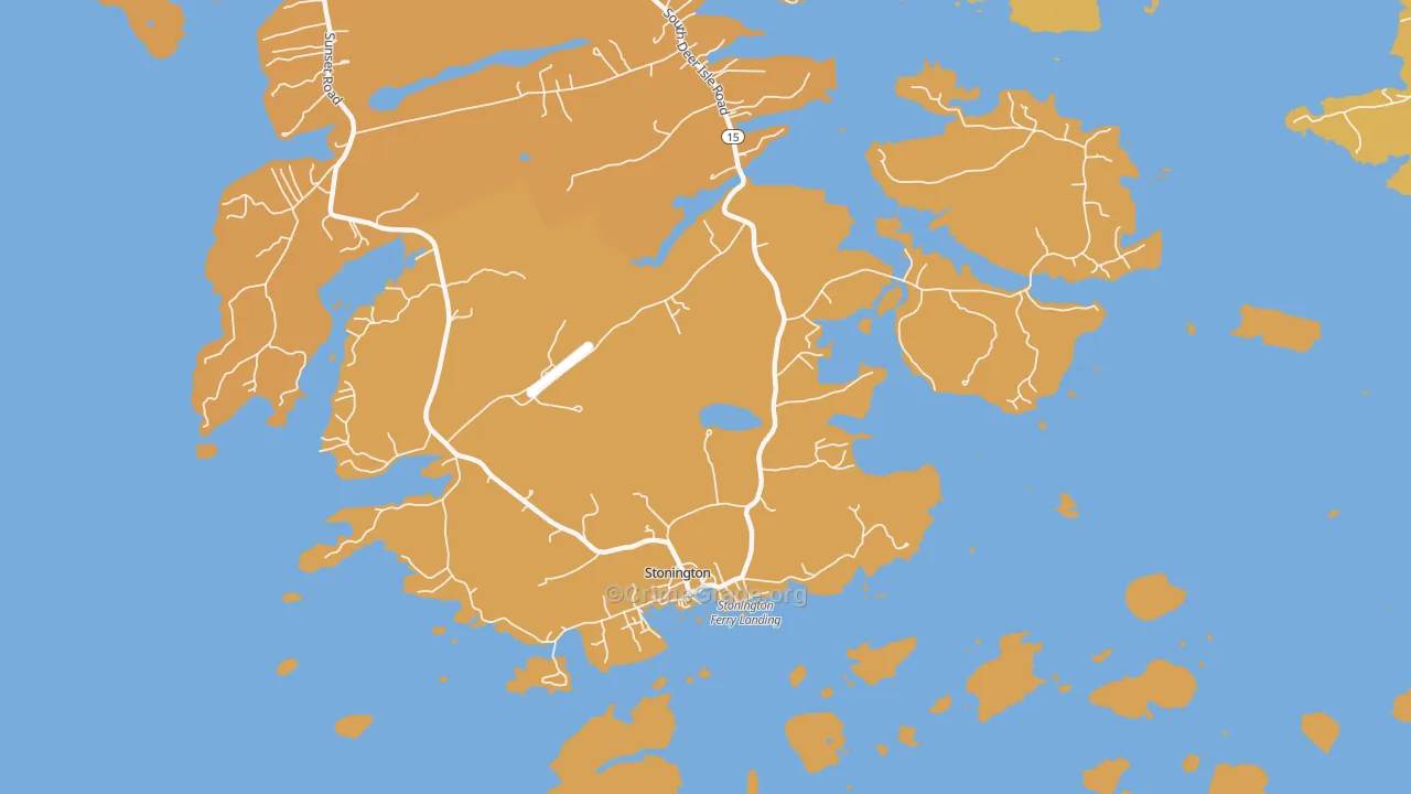 Stonington, ME Map of Murder Rates