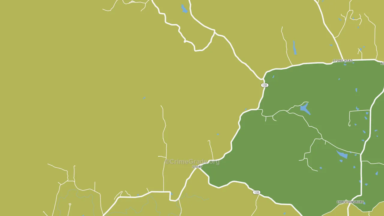 Story, IN Map of Murder Rates