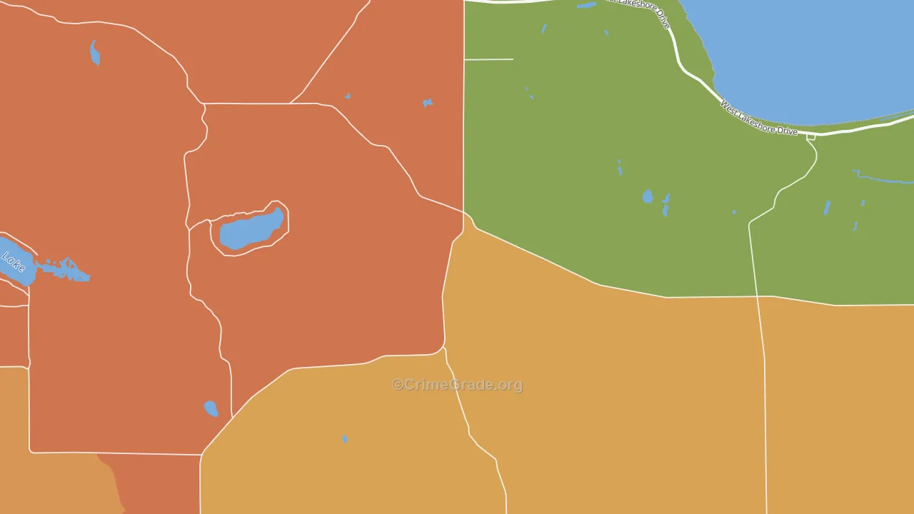 Strongs, MI Map of Murder Rates