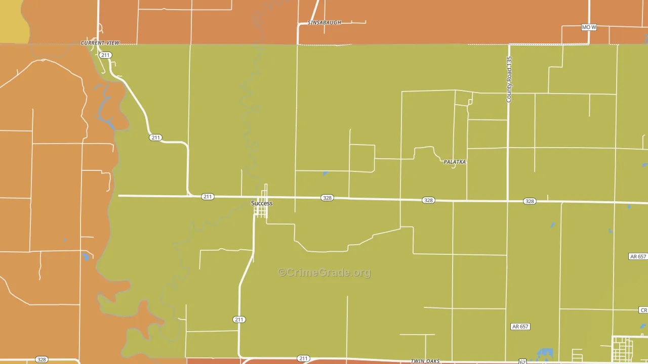Success, AR Map of Murder Rates