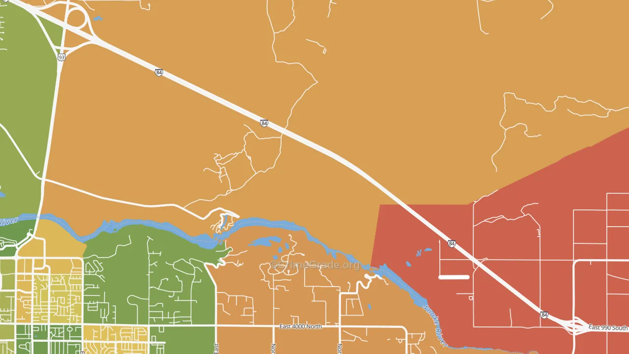 Sugar Loaf, ID Map of Murder Rates