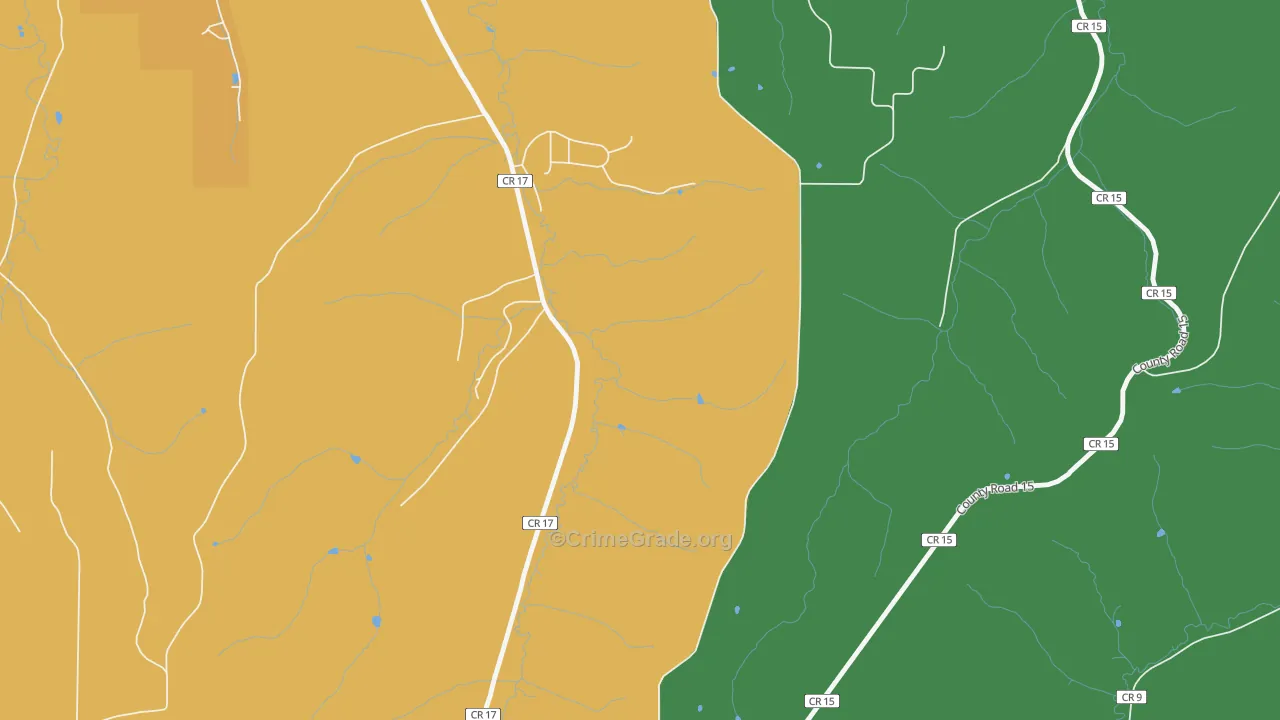 Sugarloaf, MN Map of Murder Rates