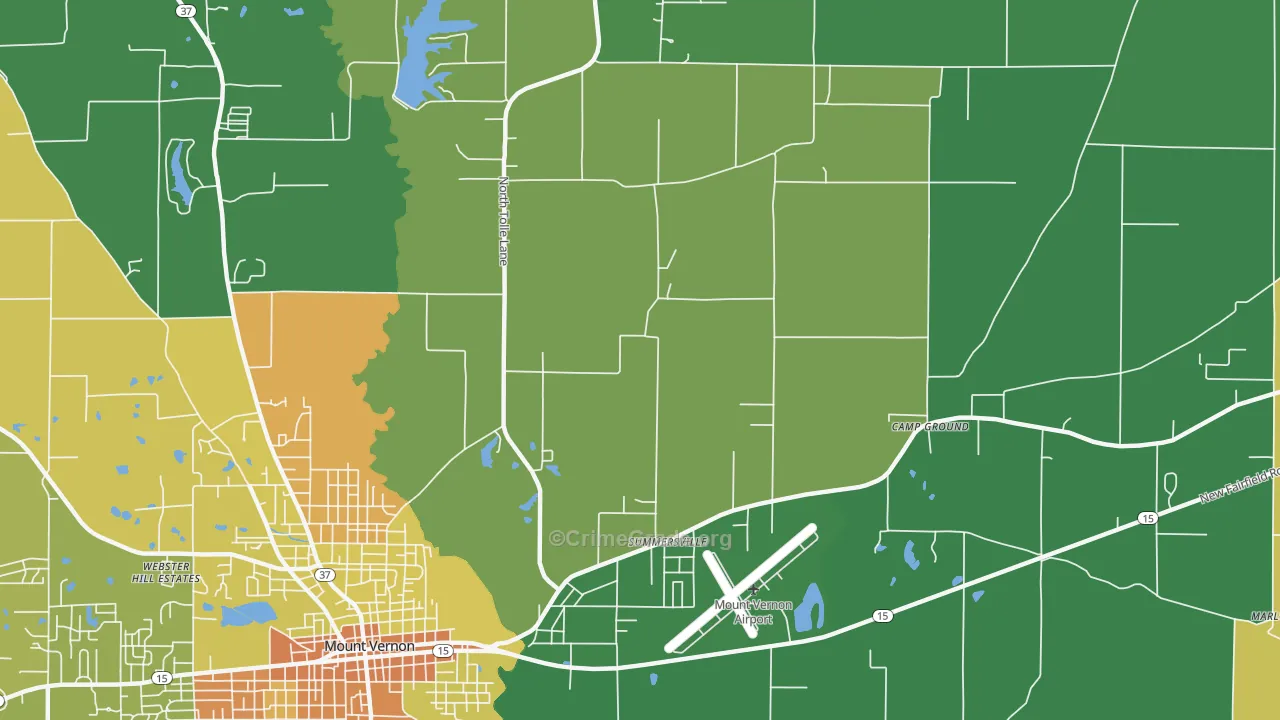 Summersville, IL Map of Murder Rates