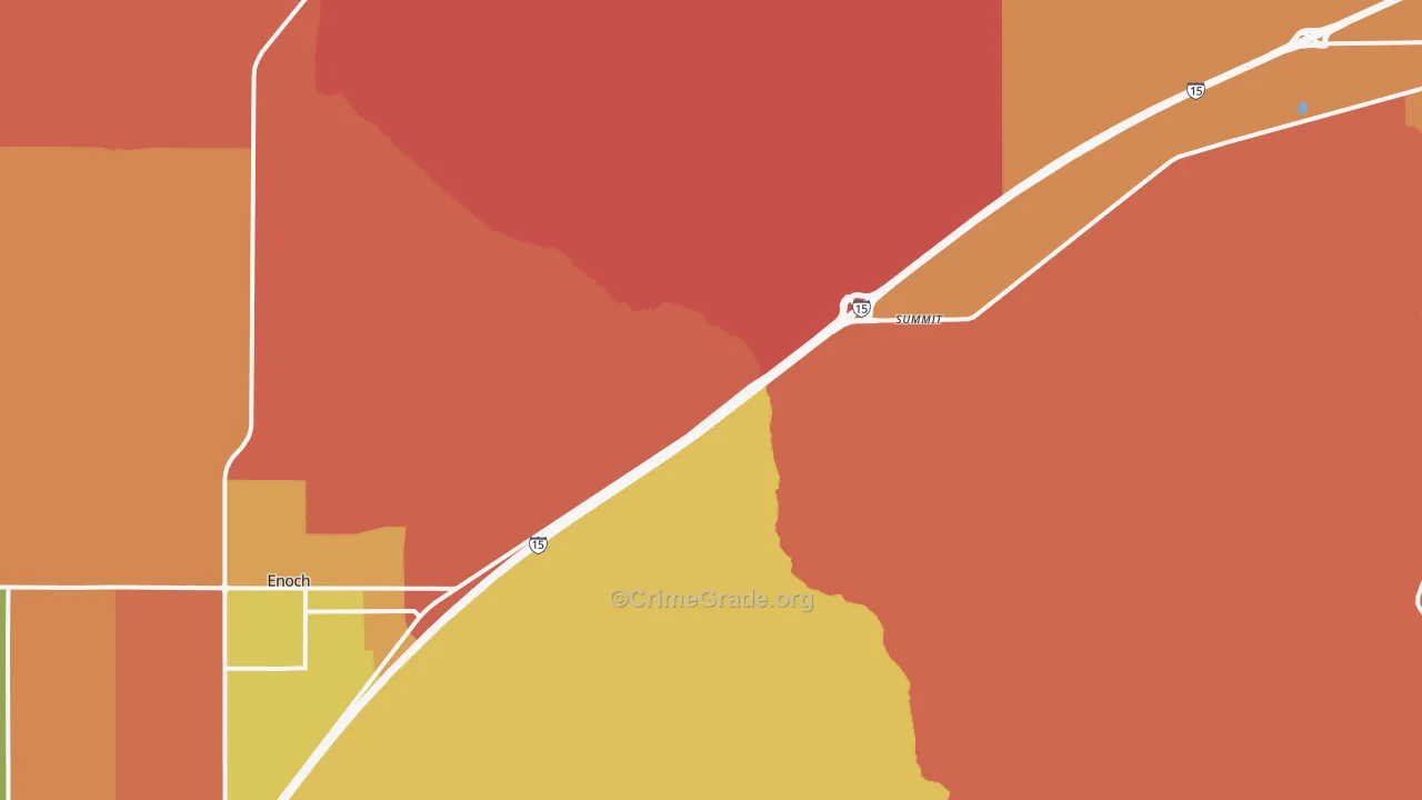 Summit, UT Map of Murder Rates