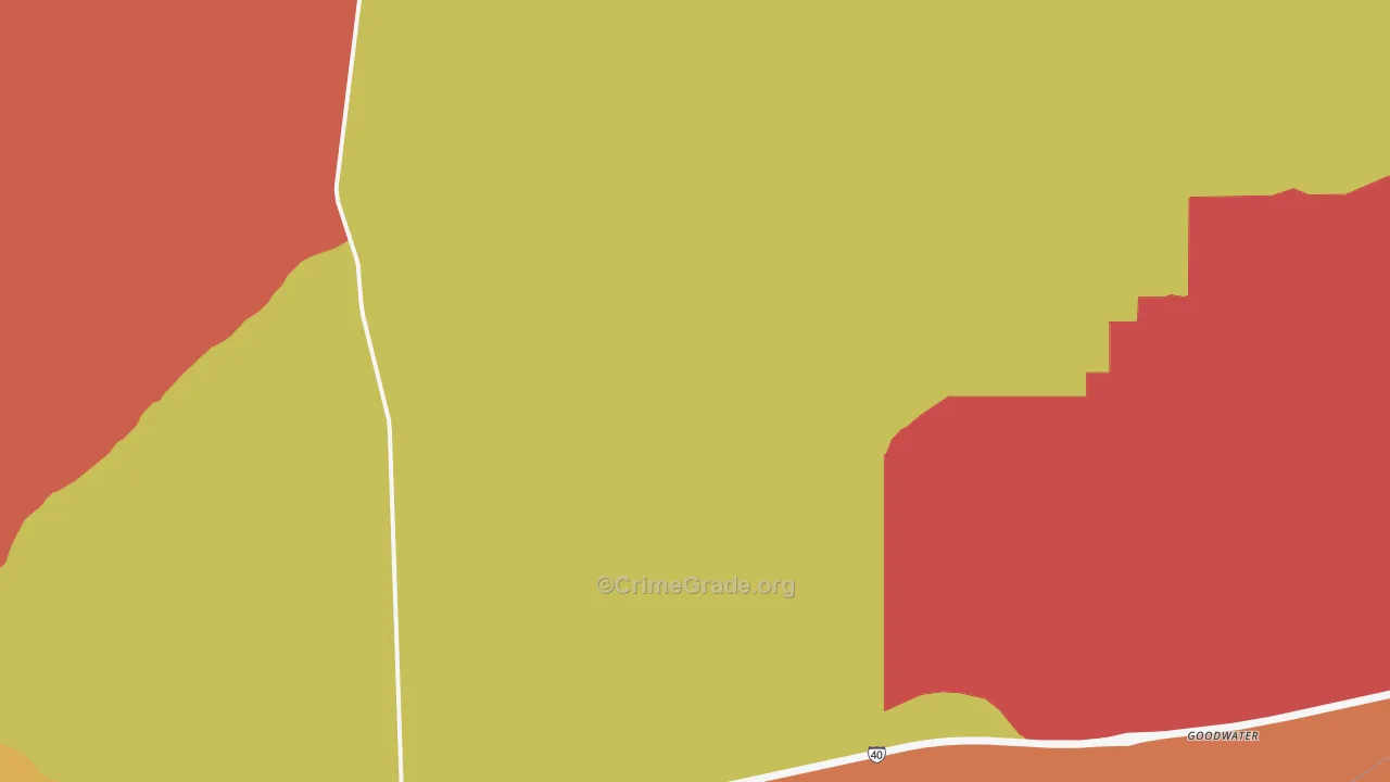 Sun Valley, AZ Map of Murder Rates