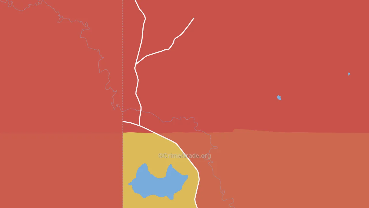 Sunrise, AZ Map of Murder Rates