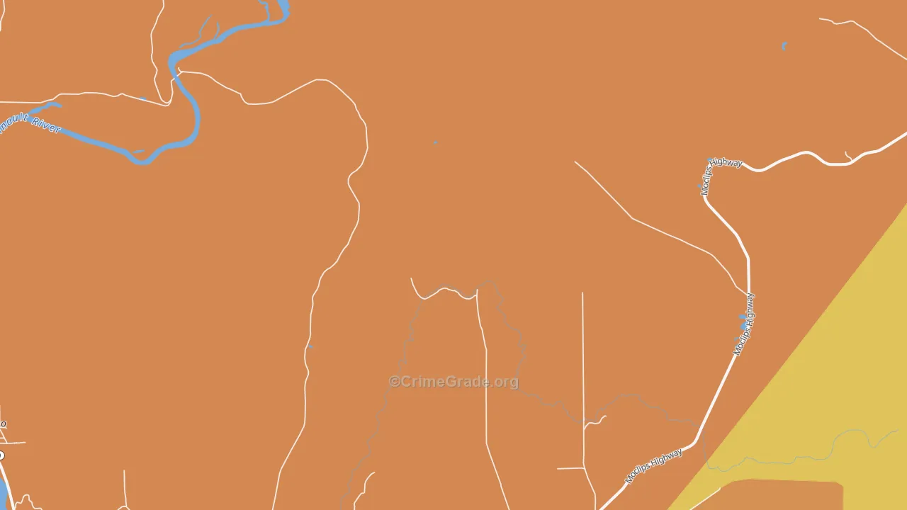 Sunset Beach, WA Map of Murder Rates