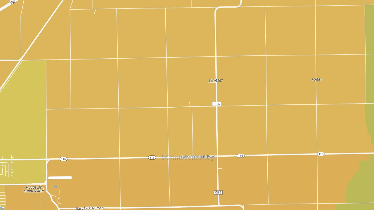 Swygert, IL Map of Murder Rates