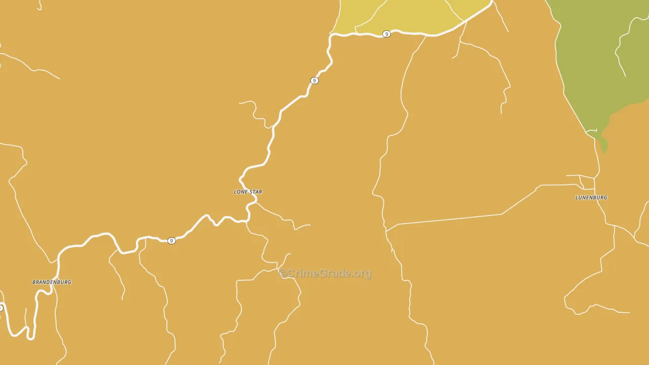 Sylamore, AR Map of Murder Rates
