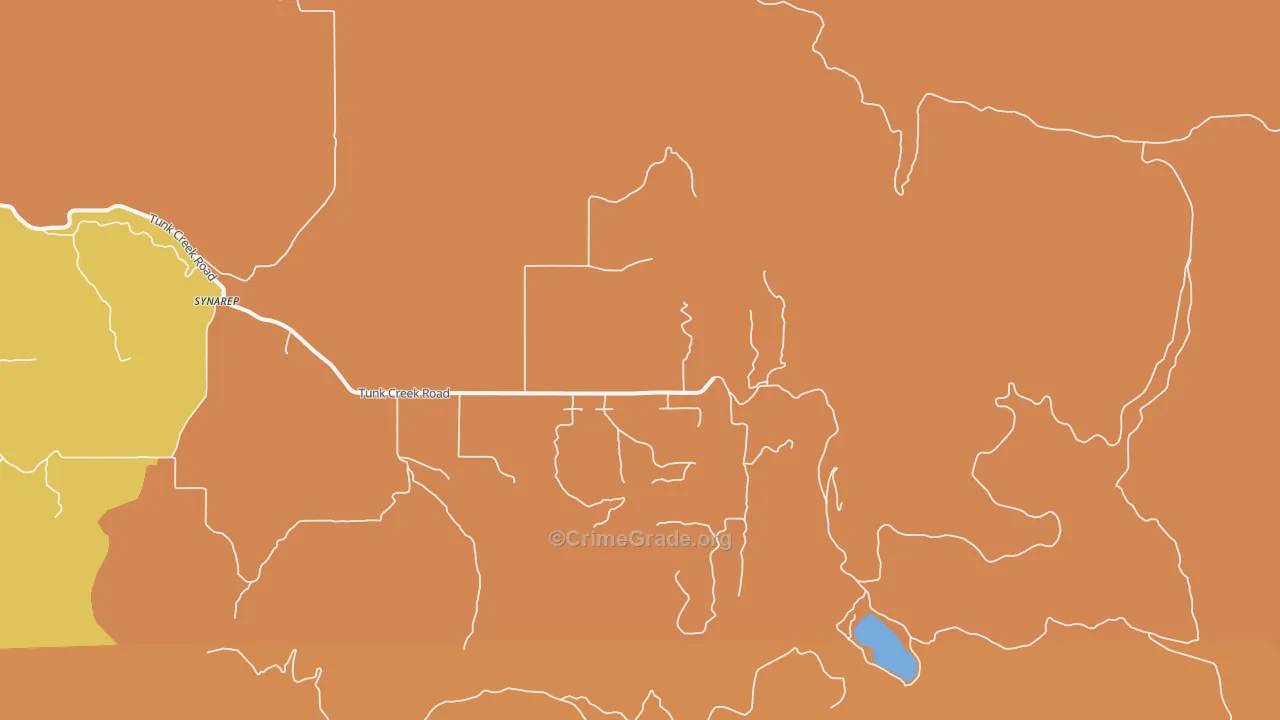 Synarep, WA Map of Murder Rates