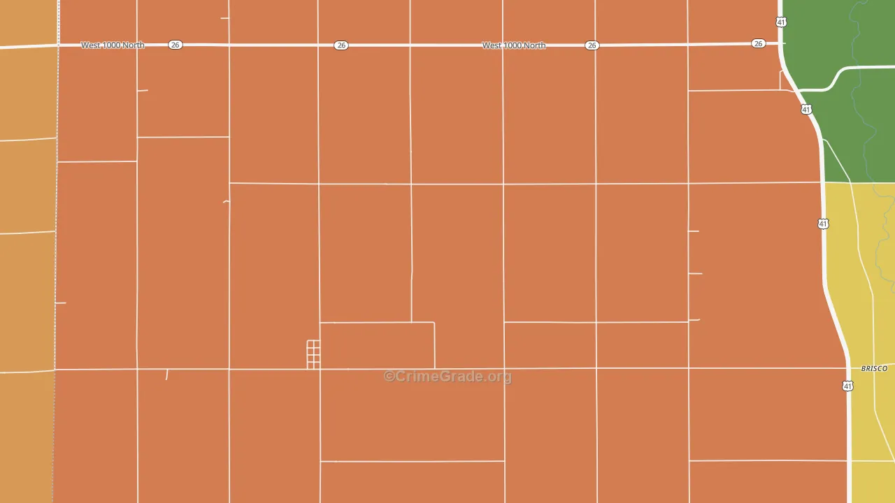 Tab, IN Map of Murder Rates