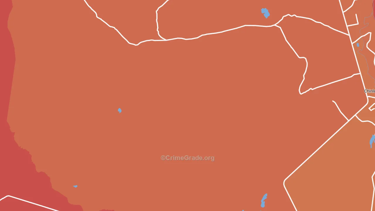 Tahchee, AZ Map of Murder Rates