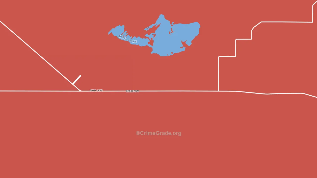 Terreton, ID Map of Murder Rates