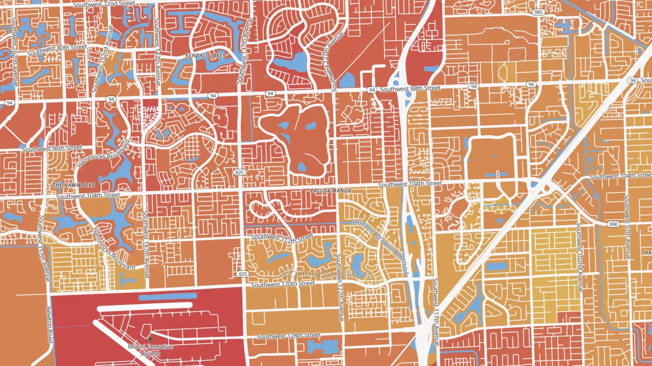 The Crossings, FL Map of Murder Rates