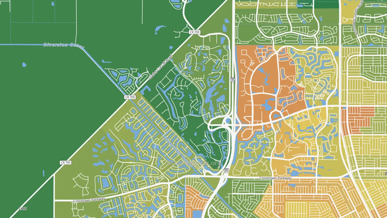 The Reserve, Port St. Lucie, FL Map of Murder Rates