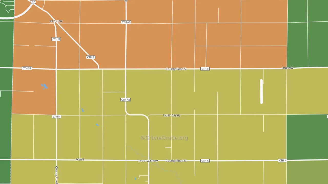 Thiry Daems, WI Map of Murder Rates