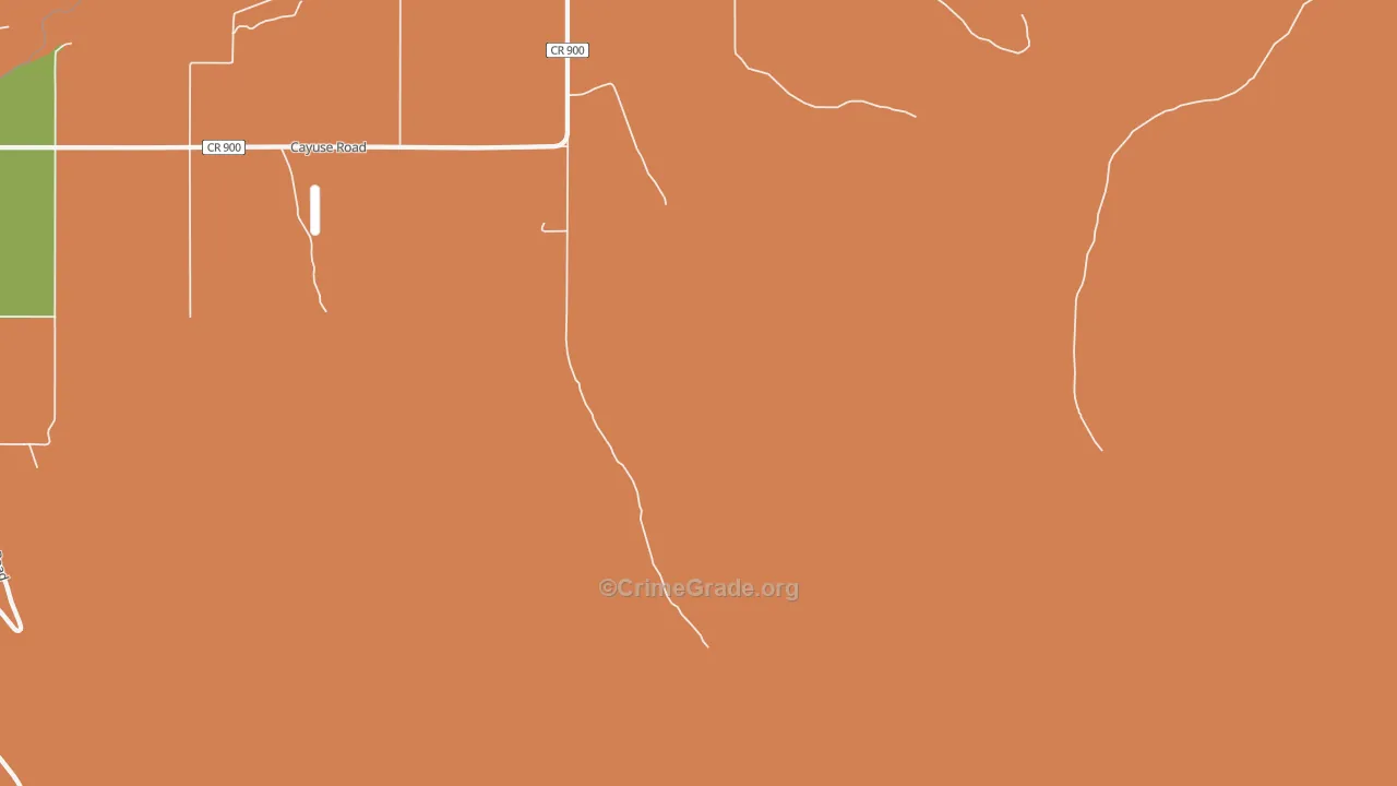 Thorn Hollow, OR Map of Murder Rates