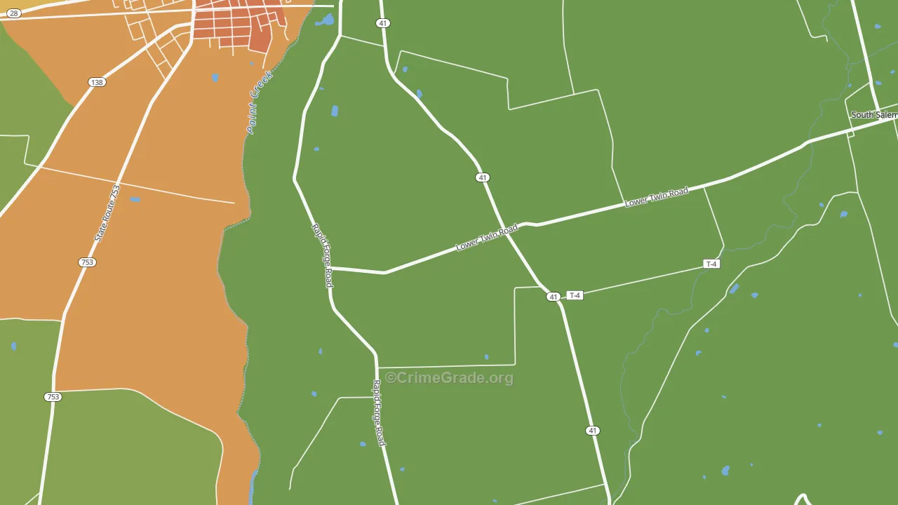Thrifton, OH Map of Murder Rates