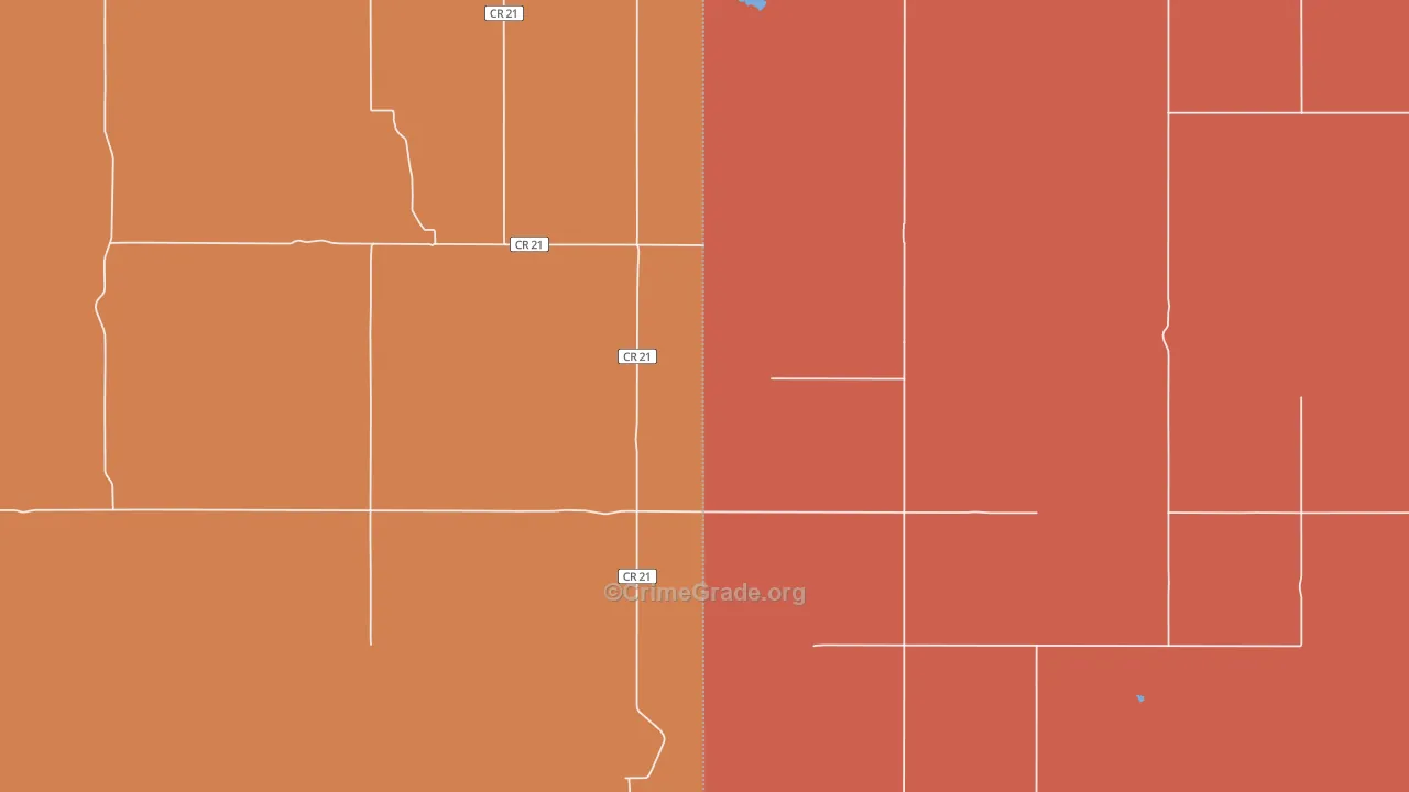 Thunder Hawk, SD Map of Murder Rates