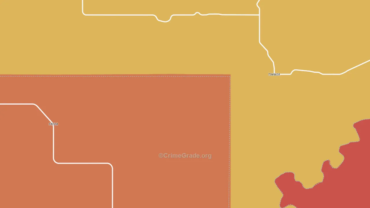 Timmer, ND Map of Murder Rates