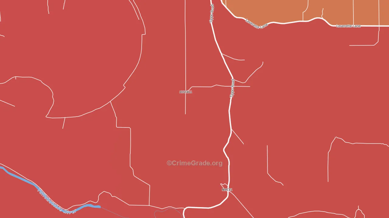Tippo, MS Map of Murder Rates