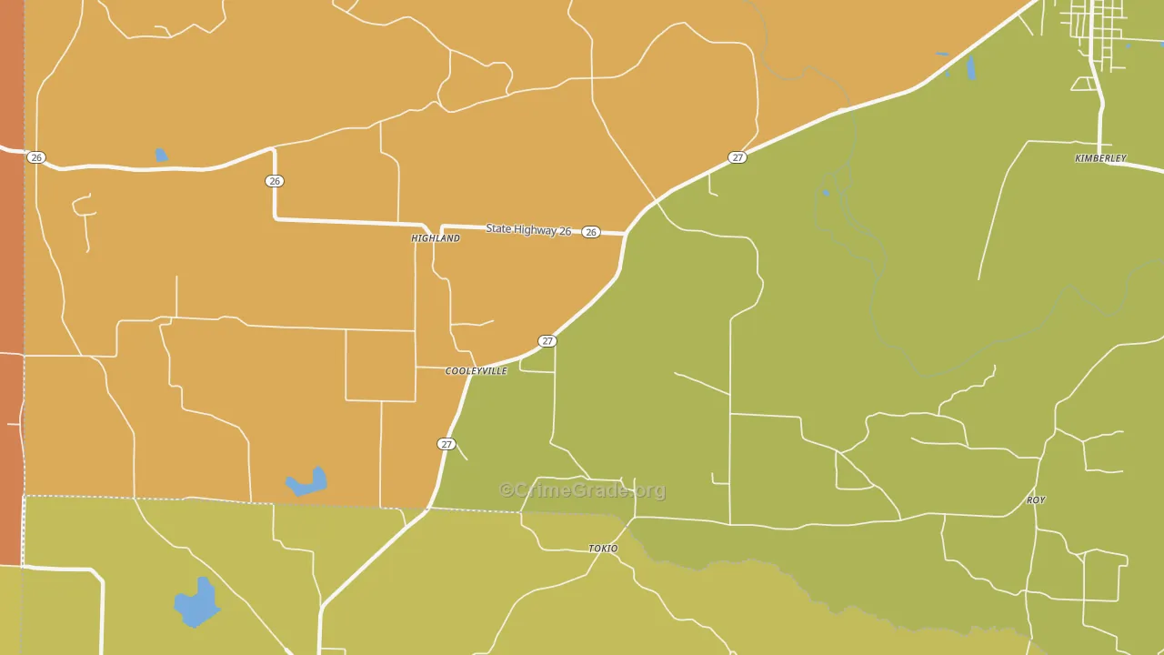 Tokio, AR Map of Murder Rates