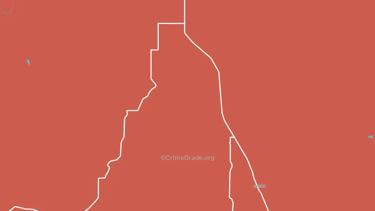 Toonerville, CO Map of Murder Rates