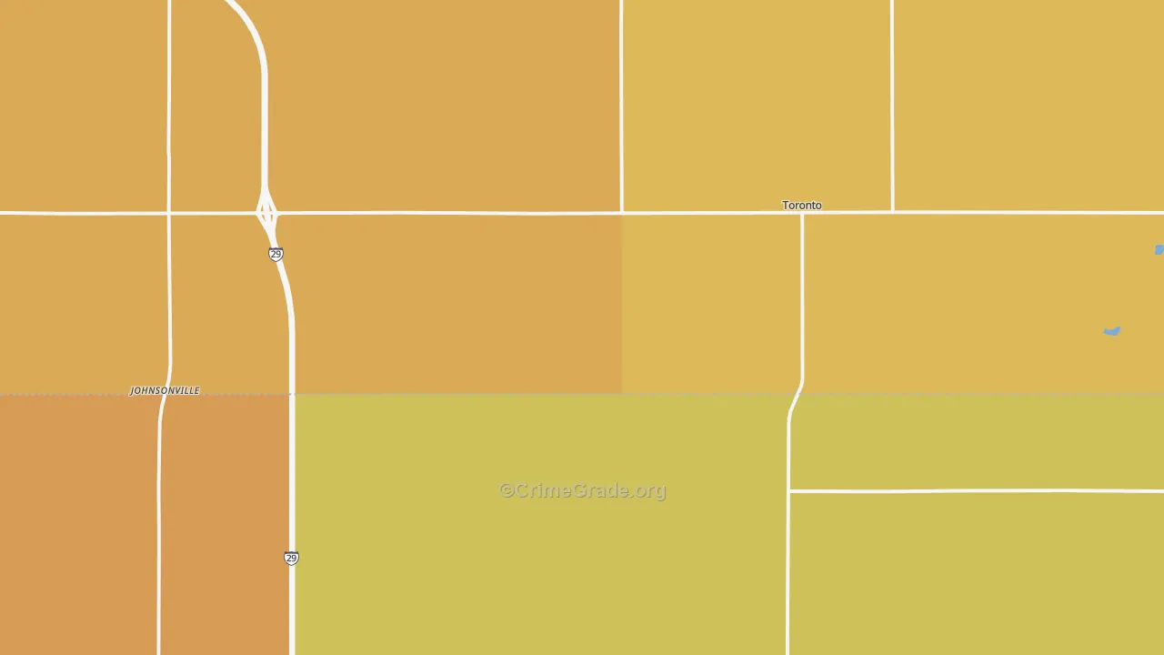 Toronto, SD Map of Murder Rates