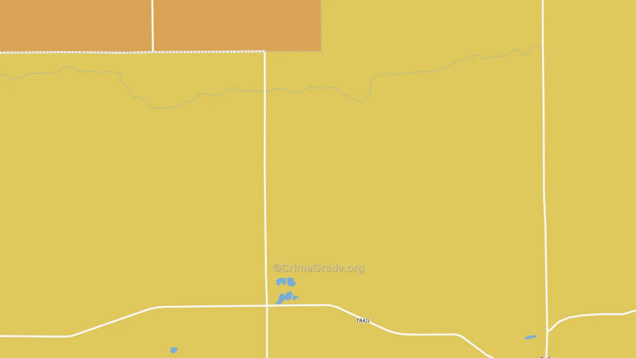 Trail, MN Map of Murder Rates