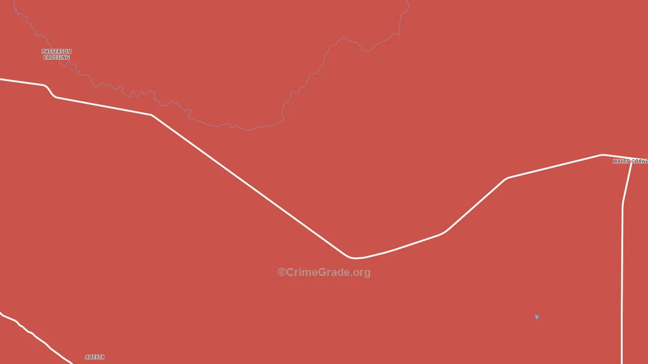Trinchera, CO Map of Murder Rates