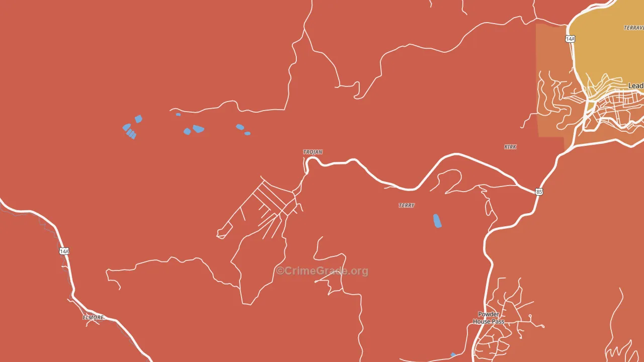 Trojan, SD Map of Murder Rates