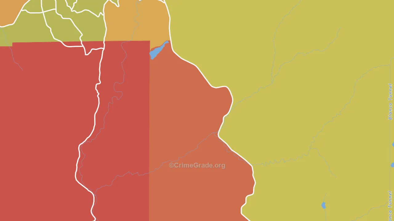 Trujillo, CO Map of Murder Rates