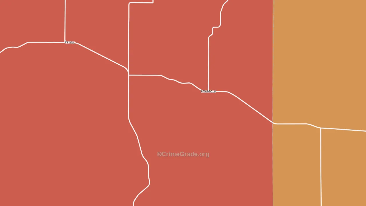 Tryon, NE Map of Murder Rates