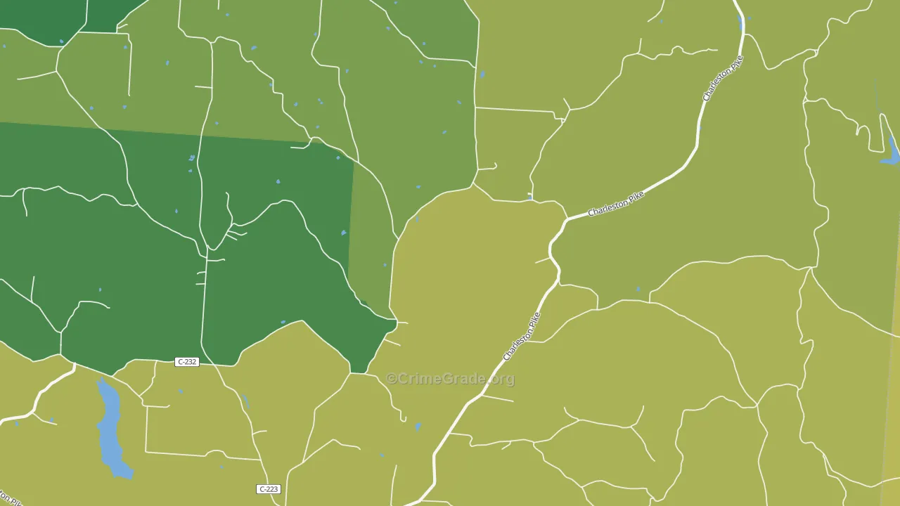 Tucson, OH Map of Murder Rates